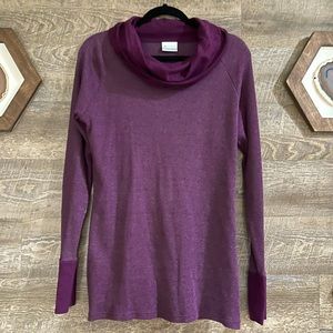 Columbia Cowl Waffle Sweater/Thermal